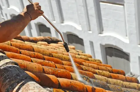 Nettoyage de toitures - Drucourt